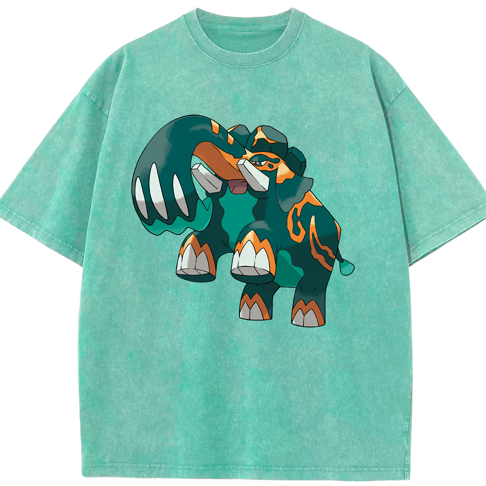 （画像用） ポケットモンスター Pokémon 綿100% ヴィンテージ風 半袖Tシャツ（フロントプリント）
